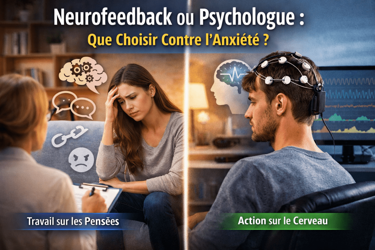 Neurofeedback ou Psychologue:que choisir pour l&rsquo;anxiété?