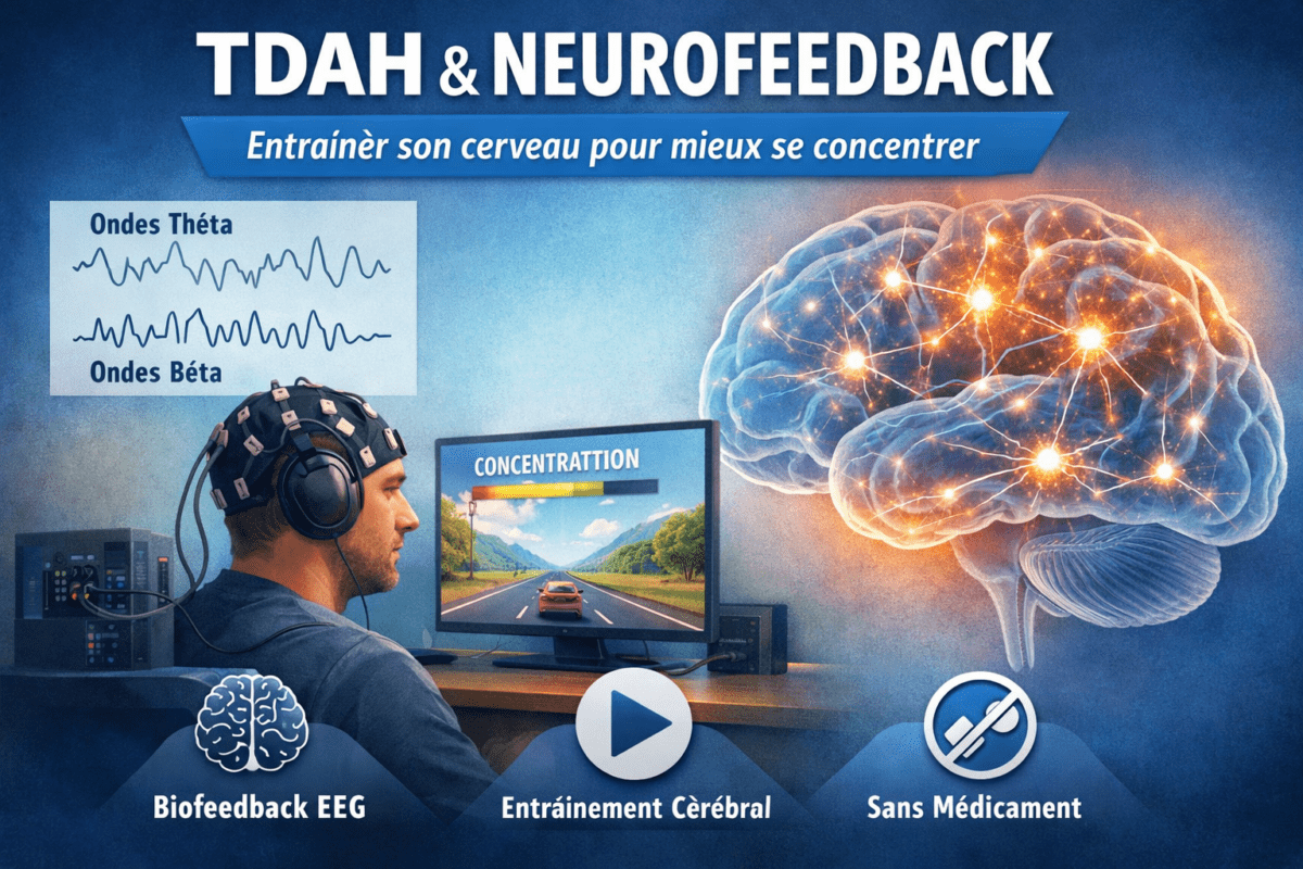TDAH et Neurofeedback : entrainer son cerveau pour mieux se concentrer